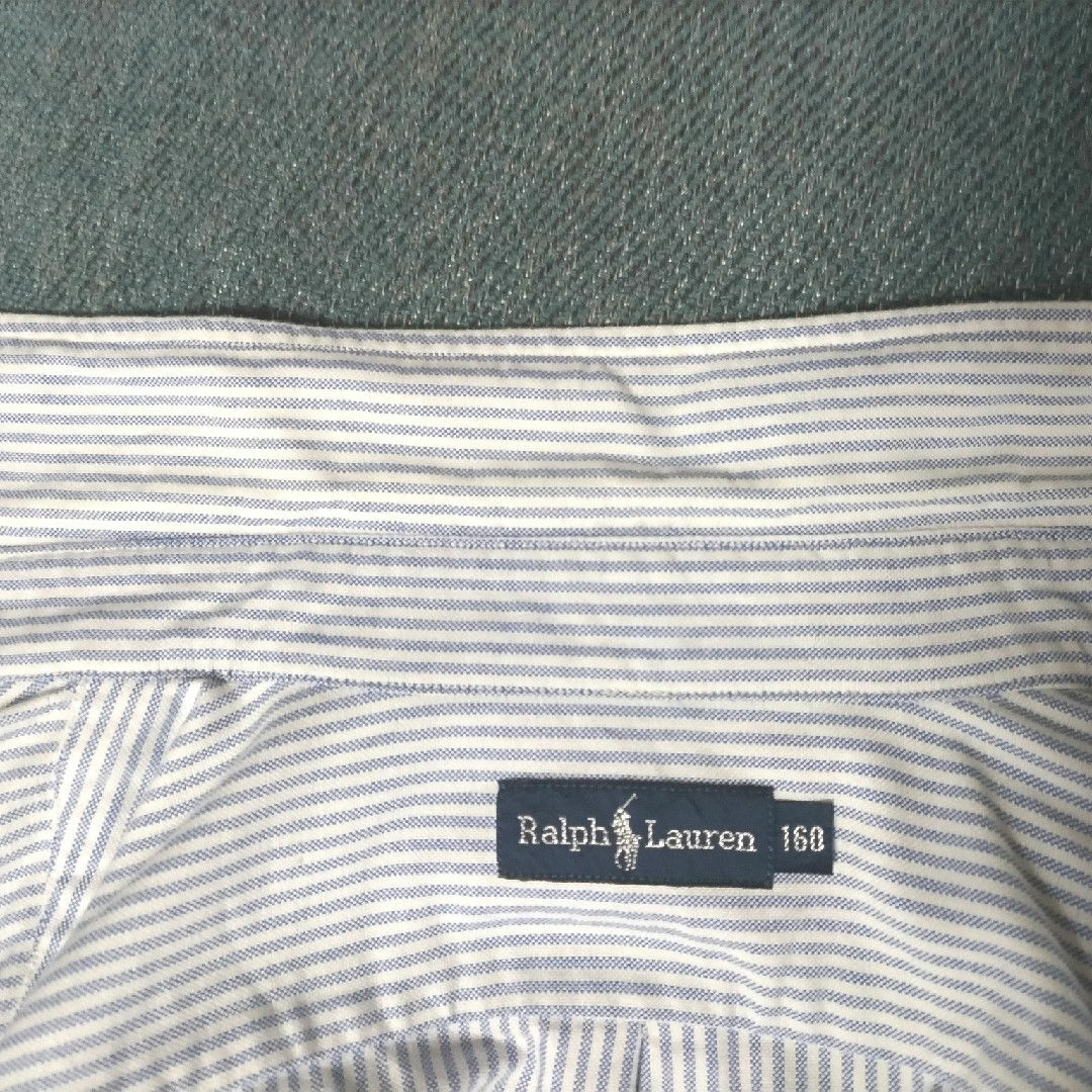 Ralph Lauren(ラルフローレン)のRalph Lauren　ボタンダウンシャツ160 キッズ/ベビー/マタニティのキッズ/ベビー/マタニティ その他(その他)の商品写真