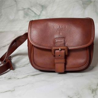 プラダ(PRADA)のPRADA プラダ　サフィアーノ　レザー　ショルダーバック(ショルダーバッグ)