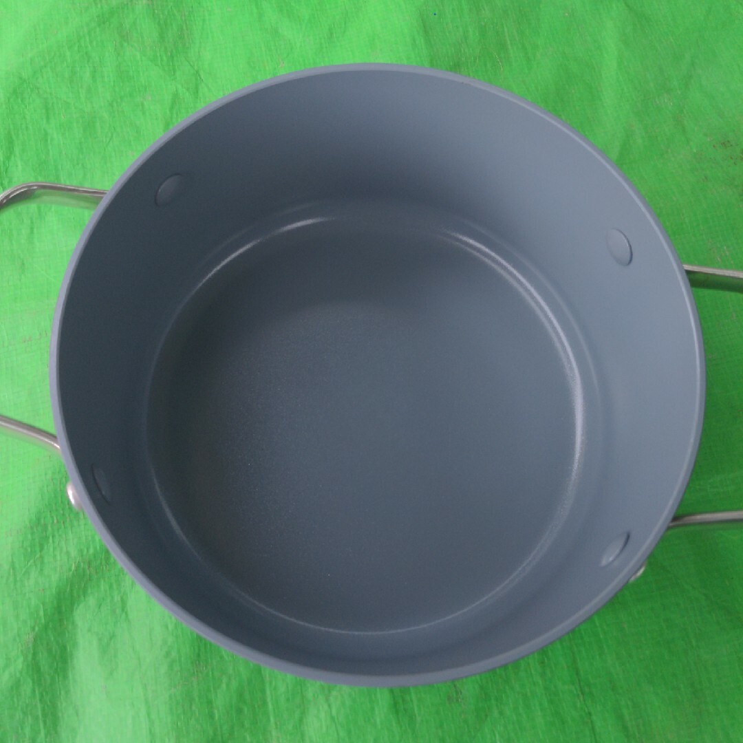 GREEN PAN グリーンパン　両手鍋/鍋 インテリア/住まい/日用品のキッチン/食器(鍋/フライパン)の商品写真