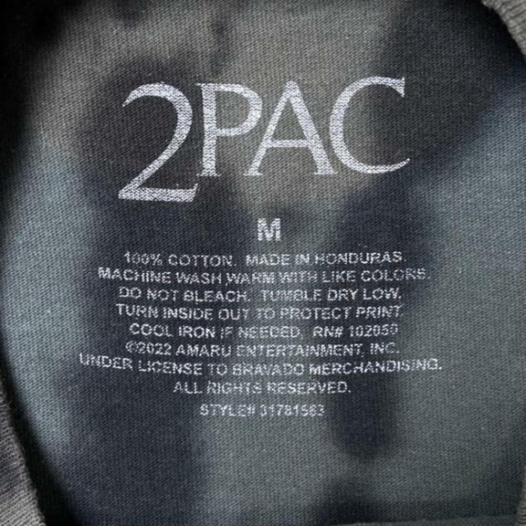 2PAC TUPAC タイダイ染め プリントTシャツ メンズM メンズのトップス(Tシャツ/カットソー(半袖/袖なし))の商品写真