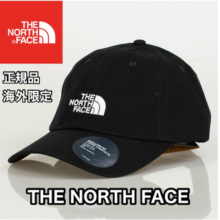 THE NORTH FACE - ノースフェイス キャップ 帽子 ハット レディース 刺繍 ユーズド加工 ブラック