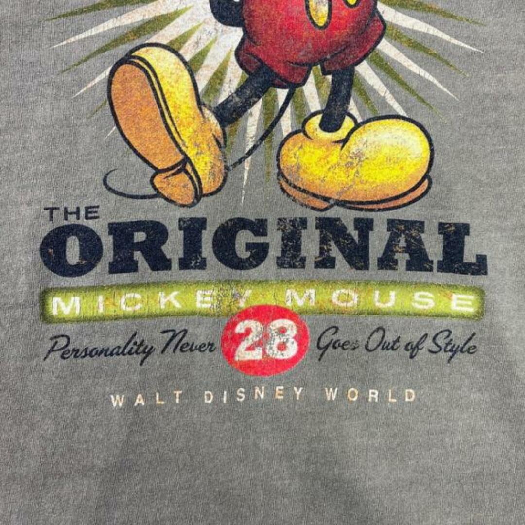 90年代 Disney ディズニー MICKEY MOUSE プリント Tシャツ メンズL メンズのトップス(Tシャツ/カットソー(半袖/袖なし))の商品写真