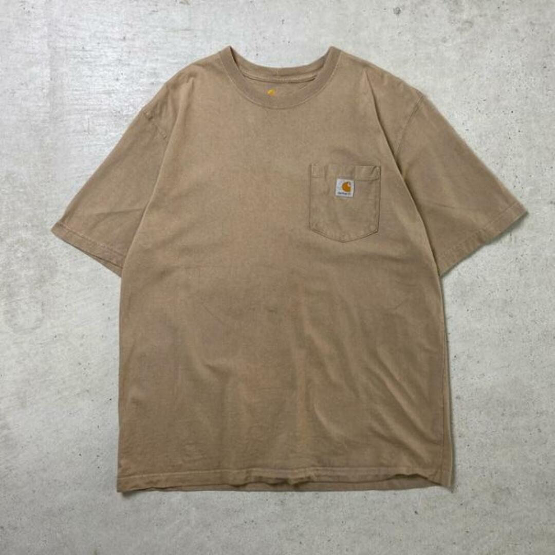 carhartt(カーハート)のCarhartt カーハート ポケットTシャツ ORIGINAL FIT ポケT メンズL メンズのトップス(Tシャツ/カットソー(半袖/袖なし))の商品写真