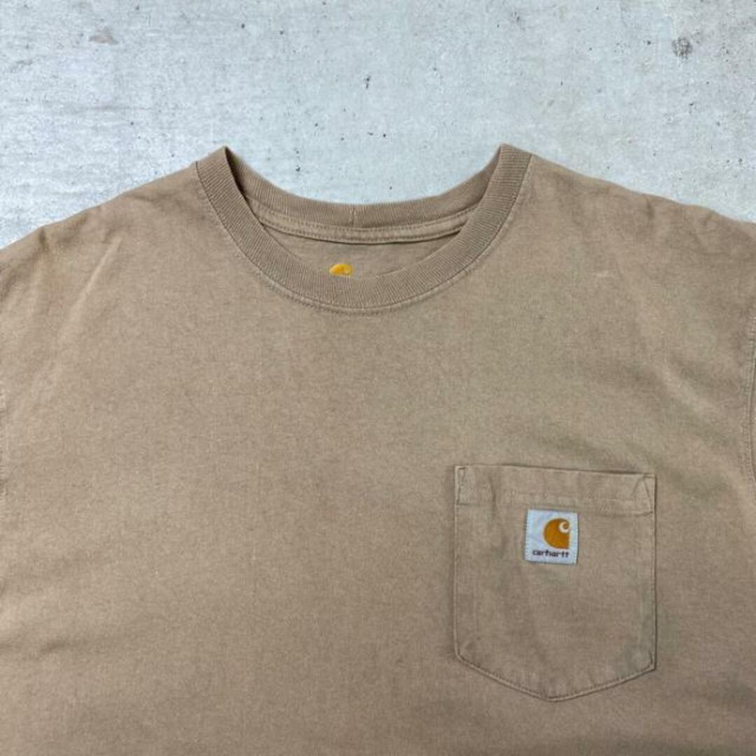 carhartt(カーハート)のCarhartt カーハート ポケットTシャツ ORIGINAL FIT ポケT メンズL メンズのトップス(Tシャツ/カットソー(半袖/袖なし))の商品写真