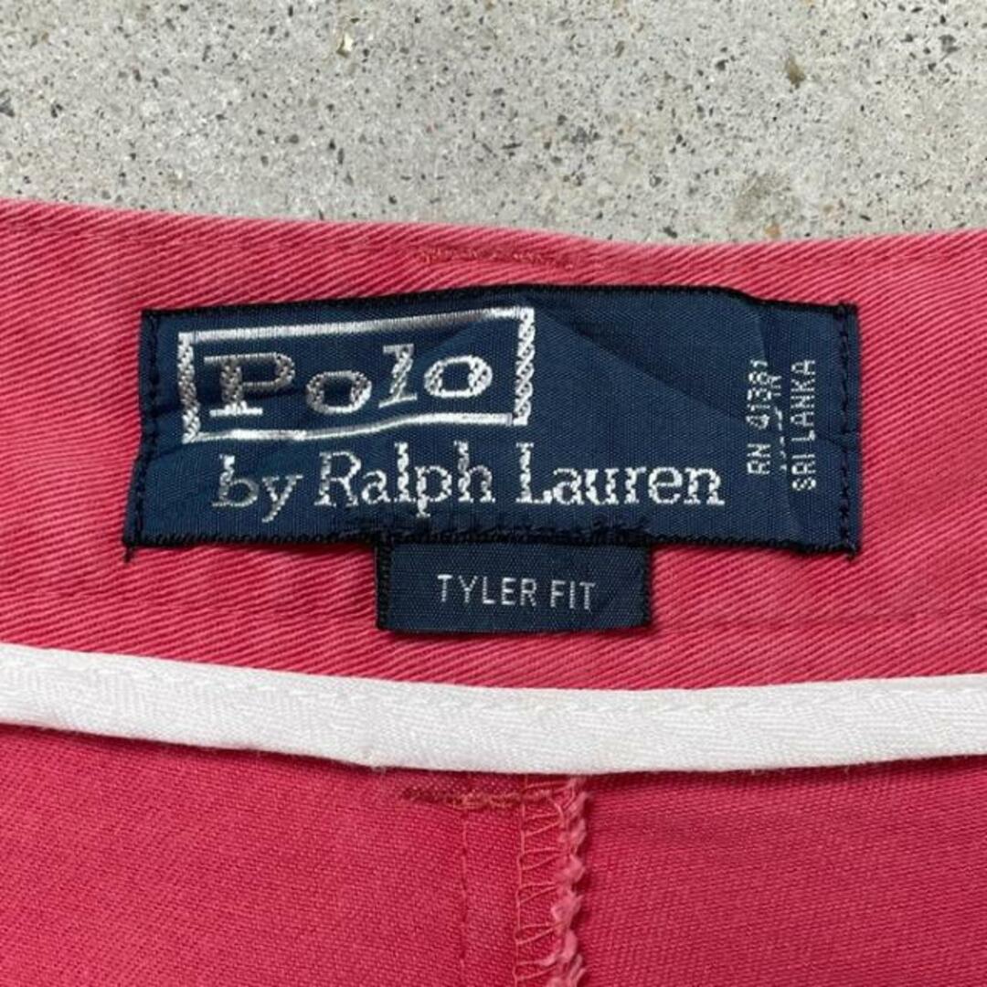 Ralph Lauren(ラルフローレン)の90年代 Polo by Ralph Lauren ポロバイラルフローレン 2タック ワイド チノ ショーツ ショートパンツ メンズW42 メンズのパンツ(ショートパンツ)の商品写真