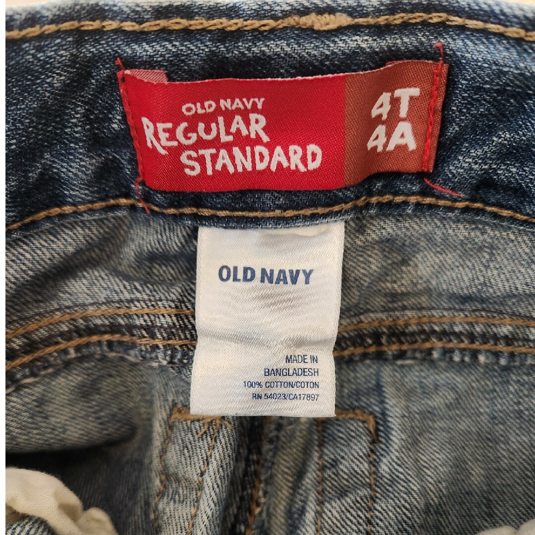 長ズボン 2枚まとめ売り OLDNAVY デニム ジーンズ ジーパン パンツ キッズ/ベビー/マタニティのキッズ服男の子用(90cm~)(パンツ/スパッツ)の商品写真