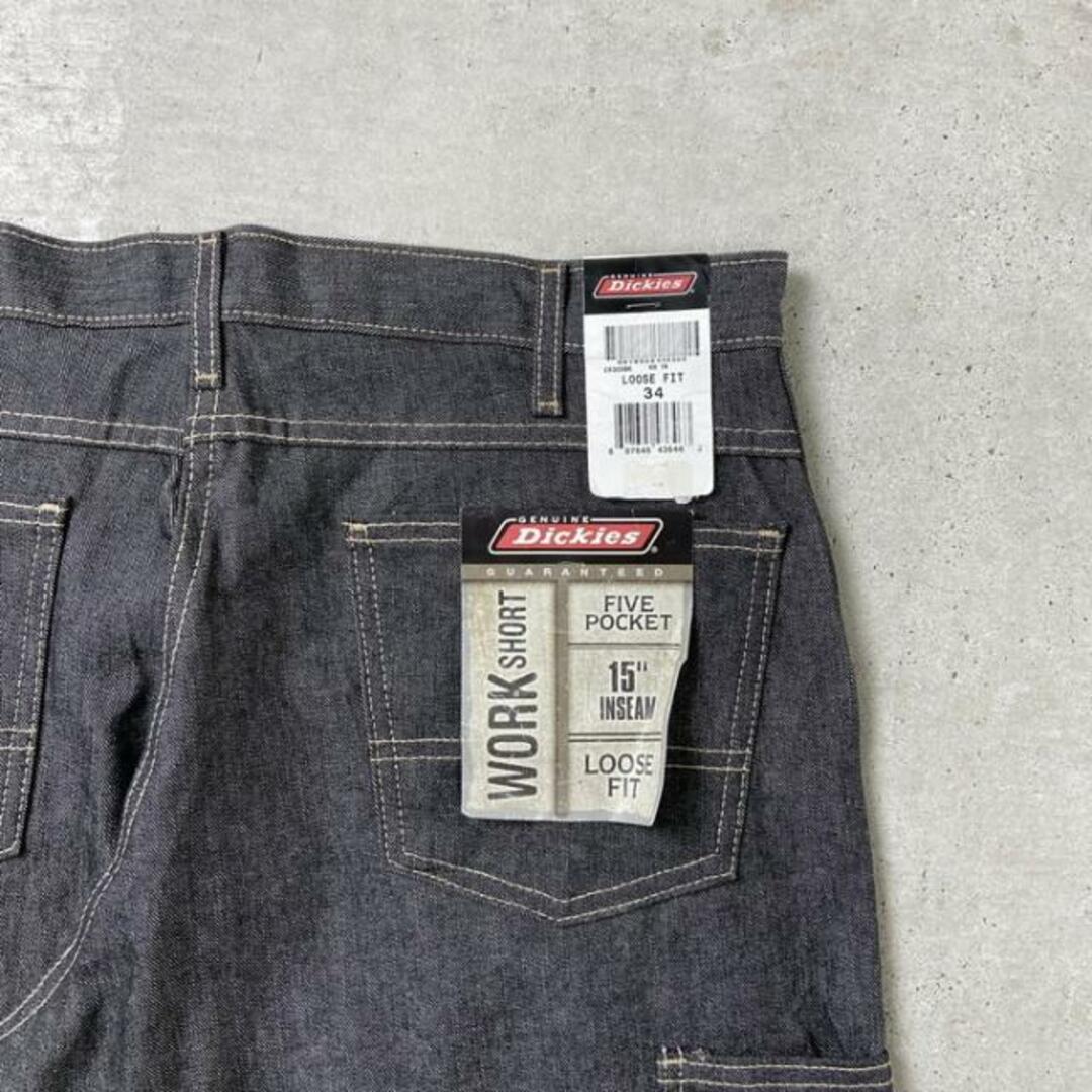 Dickies(ディッキーズ)のDEADSTOCK NOS Dickies ディッキーズ デニムショートパンツ メンズW34 メンズのパンツ(ペインターパンツ)の商品写真