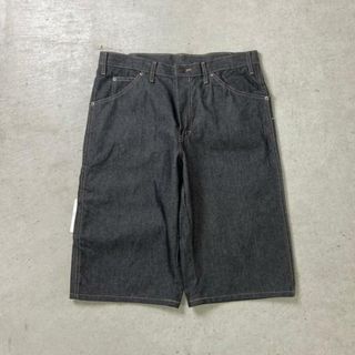 ディッキーズ(Dickies)のDEADSTOCK NOS Dickies ディッキーズ デニムショートパンツ メンズW34(ペインターパンツ)