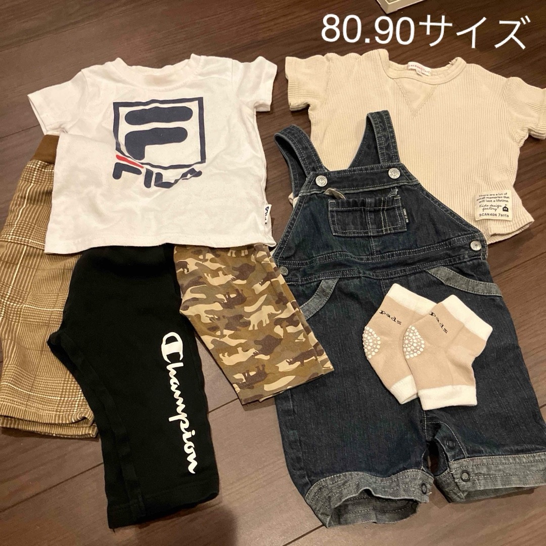 COMME CA DU MODE(コムサデモード)の80.90サイズ　子供服　まとめ売り キッズ/ベビー/マタニティのベビー服(~85cm)(ロンパース)の商品写真