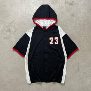 80~90年代 USA製 RUSSELL ATHLETIC ラッセル 半袖 ジャージパーカー トラックジャケット メンズL(その他)