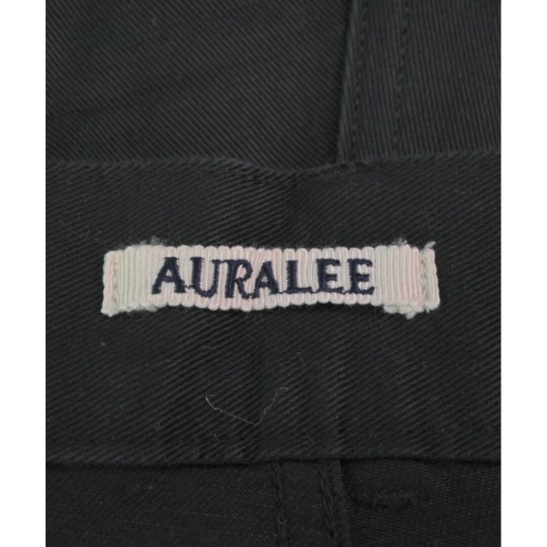 AURALEE(オーラリー)のAURALEE オーラリー チノパン 5(L位) 黒 【古着】【中古】 メンズのパンツ(チノパン)の商品写真