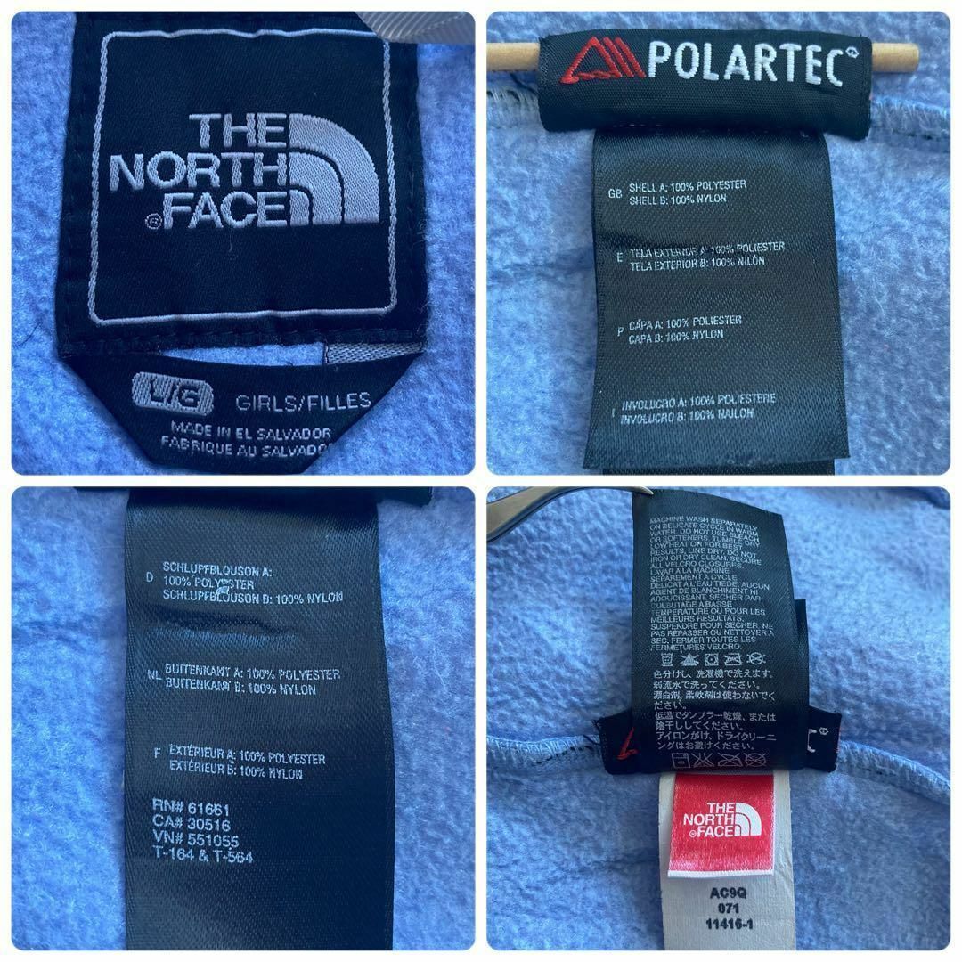 THE NORTH FACE(ザノースフェイス)のIN70 US規格ノースフェイス刺繍ポーラーテック肉厚デナリジャケット希少サイズ レディースのジャケット/アウター(ブルゾン)の商品写真