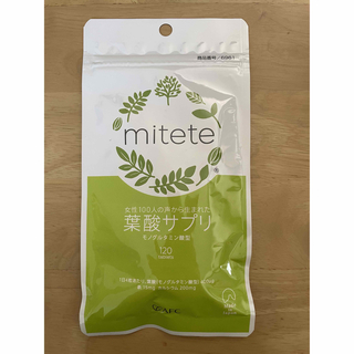 mitete 葉酸サプリ 120錠(その他)