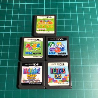 ニンテンドーDS(ニンテンドーDS)のパズルゲームDSのセット(携帯用ゲームソフト)