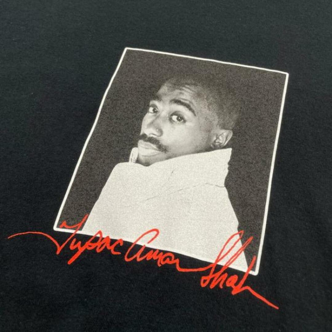 2PAC ヒップホップ ラップT ロングTシャツ ロンT フォトプリント メンズL メンズのトップス(Tシャツ/カットソー(七分/長袖))の商品写真