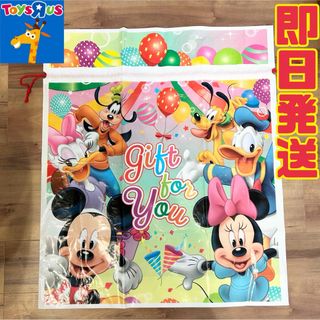 ディズニー(Disney)のトイザらス ラッピング袋 デイズニー ビニール巾着 プレゼント包装(ラッピング/包装)