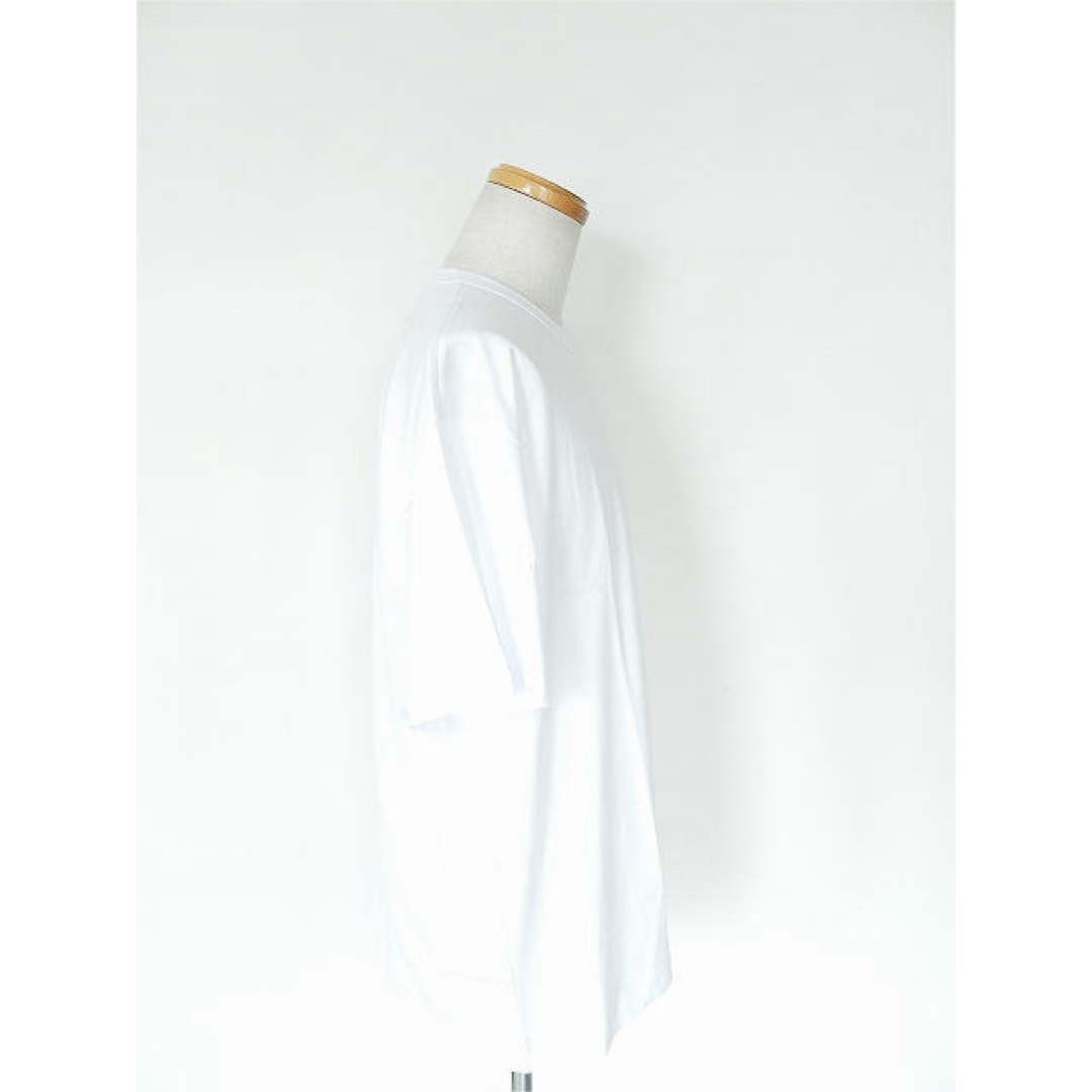 COMME des GARCONS SHIRT(コムデギャルソンシャツ)の新品 コムデギャルソンシャツ Tシャツ 白 ホワイト オーバーサイズ XSサイズ メンズのトップス(Tシャツ/カットソー(半袖/袖なし))の商品写真