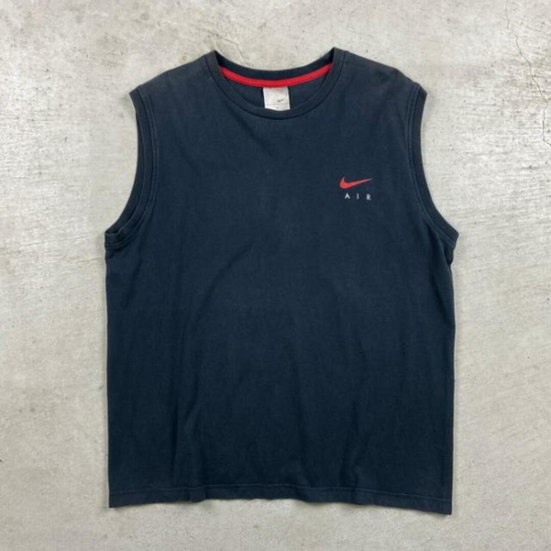 NIKE(ナイキ)の00年代 NIKE AIR ナイキ スウォッシュ ノースリーブTシャツ タンクトップ メンズXL メンズのトップス(タンクトップ)の商品写真