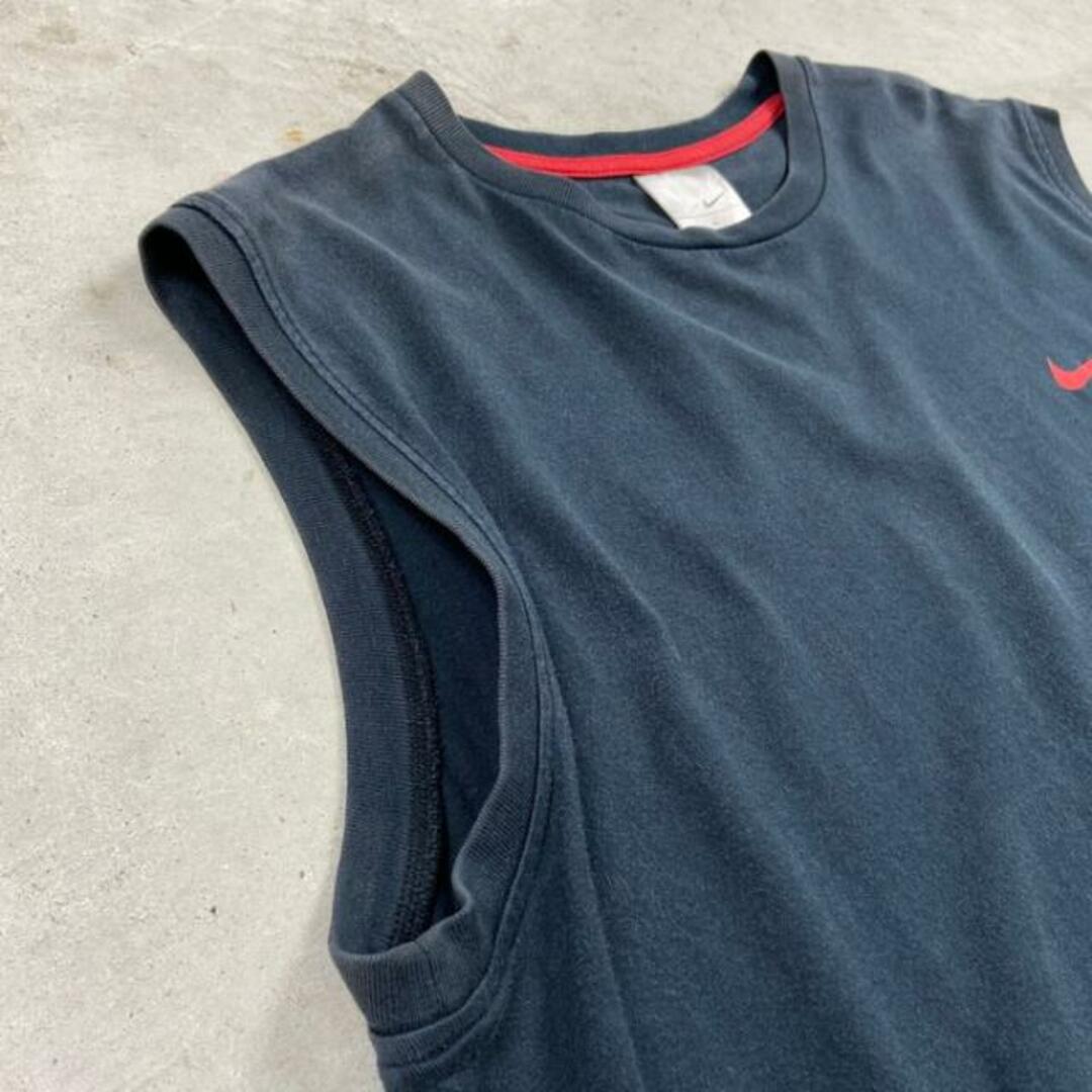 NIKE(ナイキ)の00年代 NIKE AIR ナイキ スウォッシュ ノースリーブTシャツ タンクトップ メンズXL メンズのトップス(タンクトップ)の商品写真