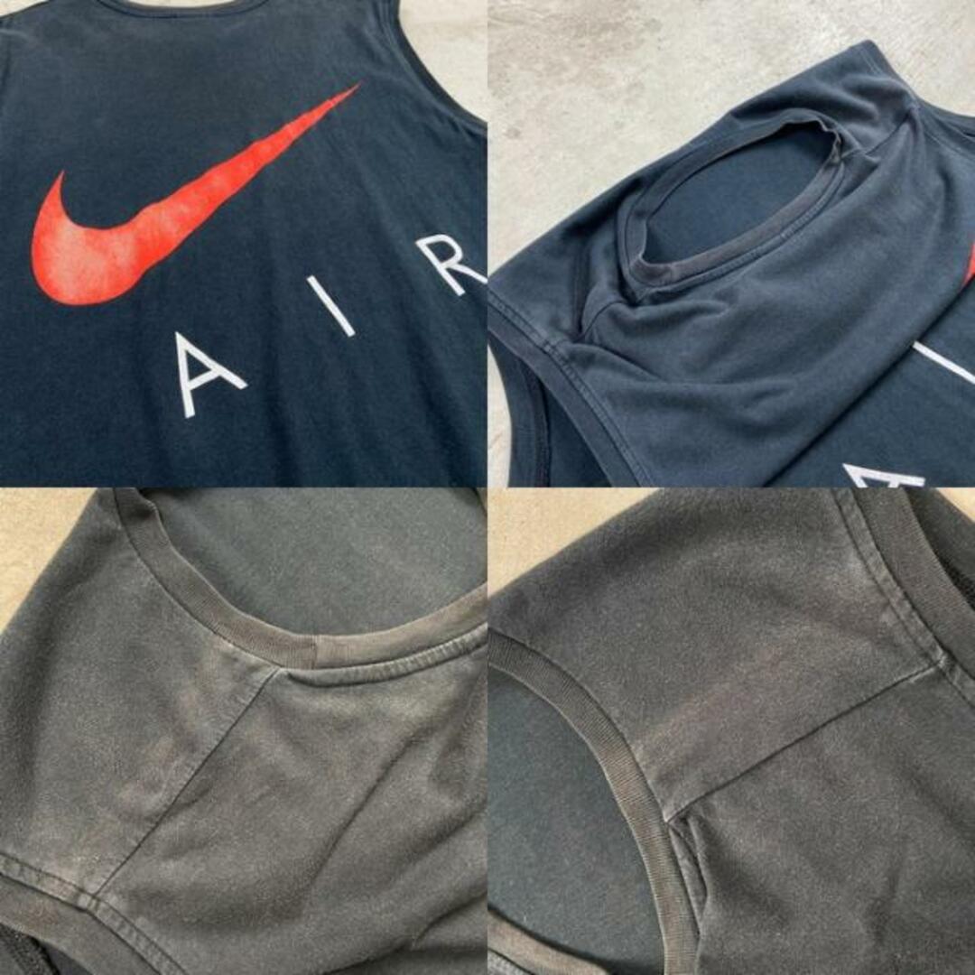 NIKE(ナイキ)の00年代 NIKE AIR ナイキ スウォッシュ ノースリーブTシャツ タンクトップ メンズXL メンズのトップス(タンクトップ)の商品写真