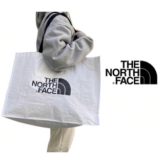 ザノースフェイス(THE NORTH FACE)のノースフェイス大容量ロゴショッパーバッグショルダーバッグエコバッグLサイズ(ショルダーバッグ)