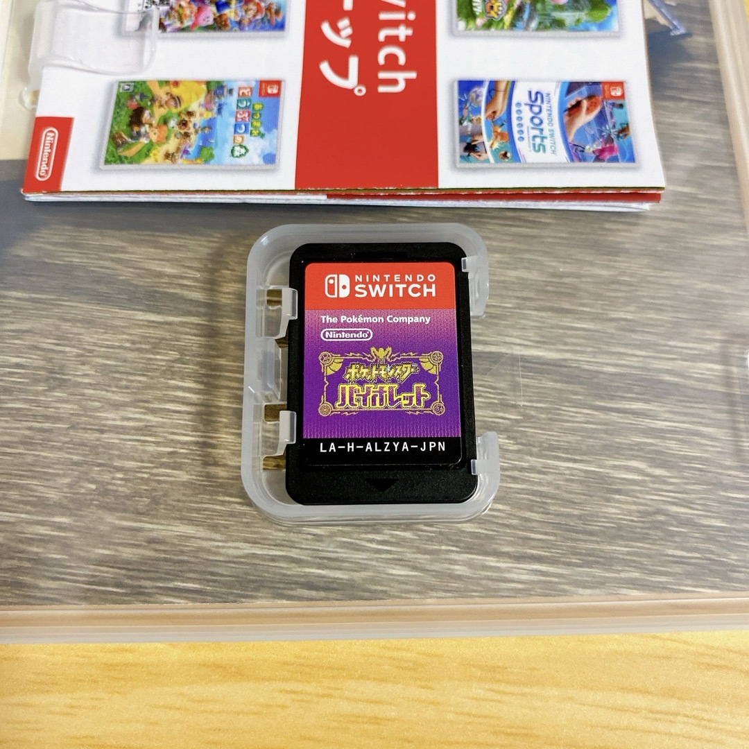 Nintendo Switch(ニンテンドースイッチ)のポケットモンスター バイオレット エンタメ/ホビーのゲームソフト/ゲーム機本体(家庭用ゲームソフト)の商品写真