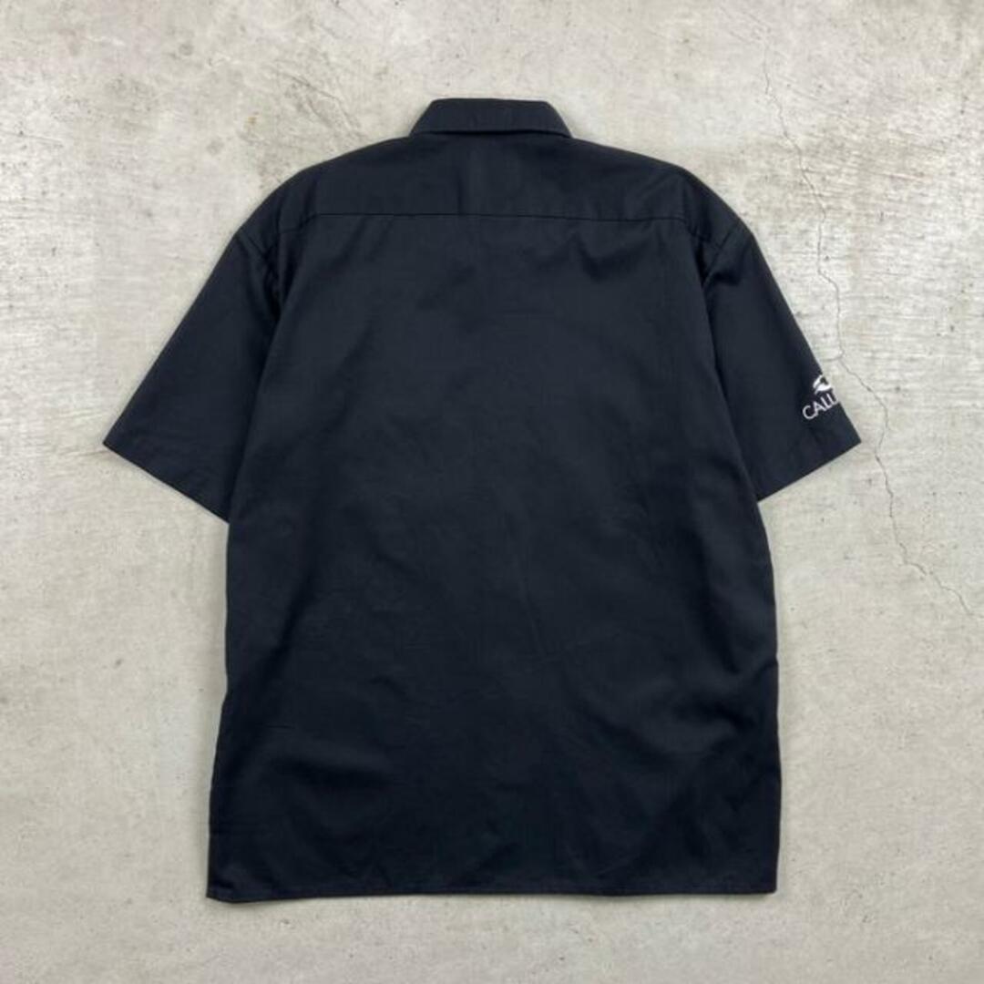 Dickies(ディッキーズ)のDickies ディッキーズ  ワークシャツ 半袖シャツ 企業ロゴ メンズL メンズのトップス(シャツ)の商品写真