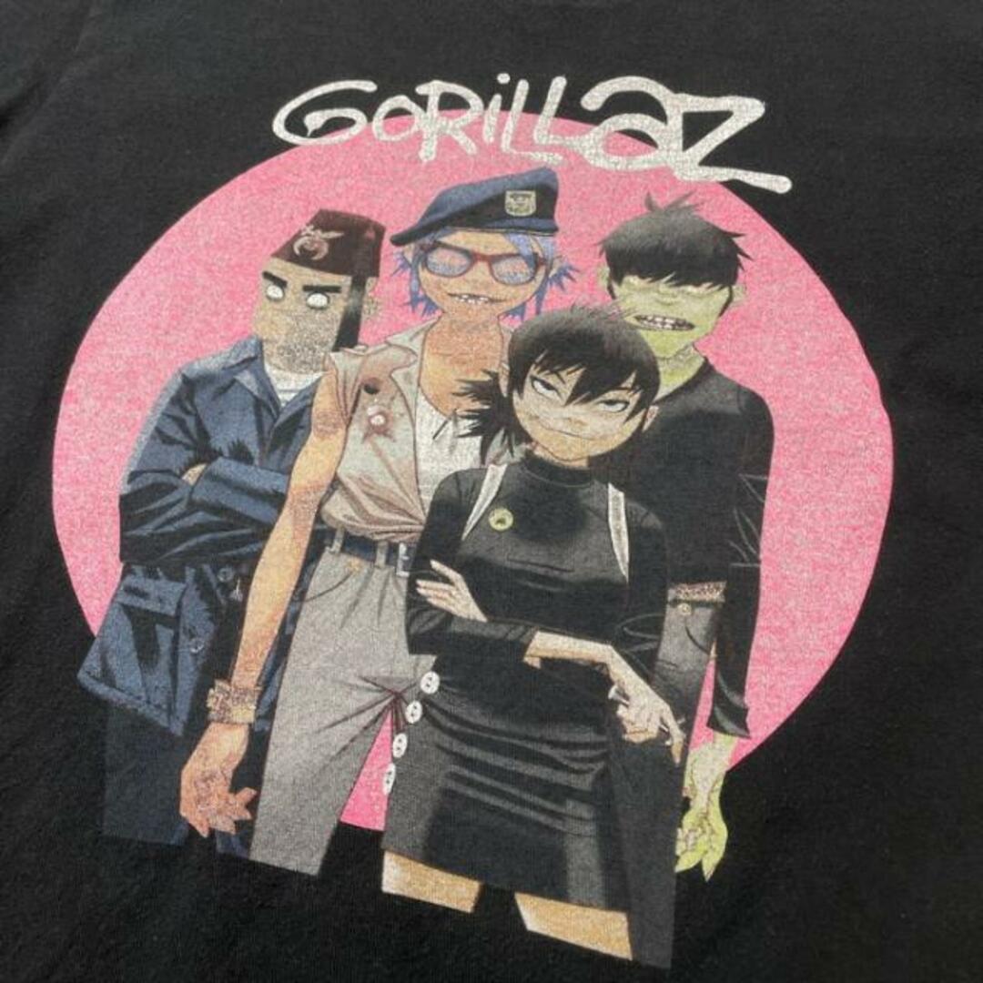 00年代 GORILLAZ ゴリラズ バンドTシャツ バンT メンズS-M相当 メンズのトップス(Tシャツ/カットソー(半袖/袖なし))の商品写真