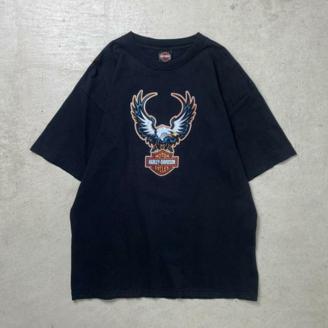 00年代 USA製 Harley-Davidson ハーレーダビッドソン プリントTシャツ メンズXL メンズのトップス(Tシャツ/カットソー(半袖/袖なし))の商品写真