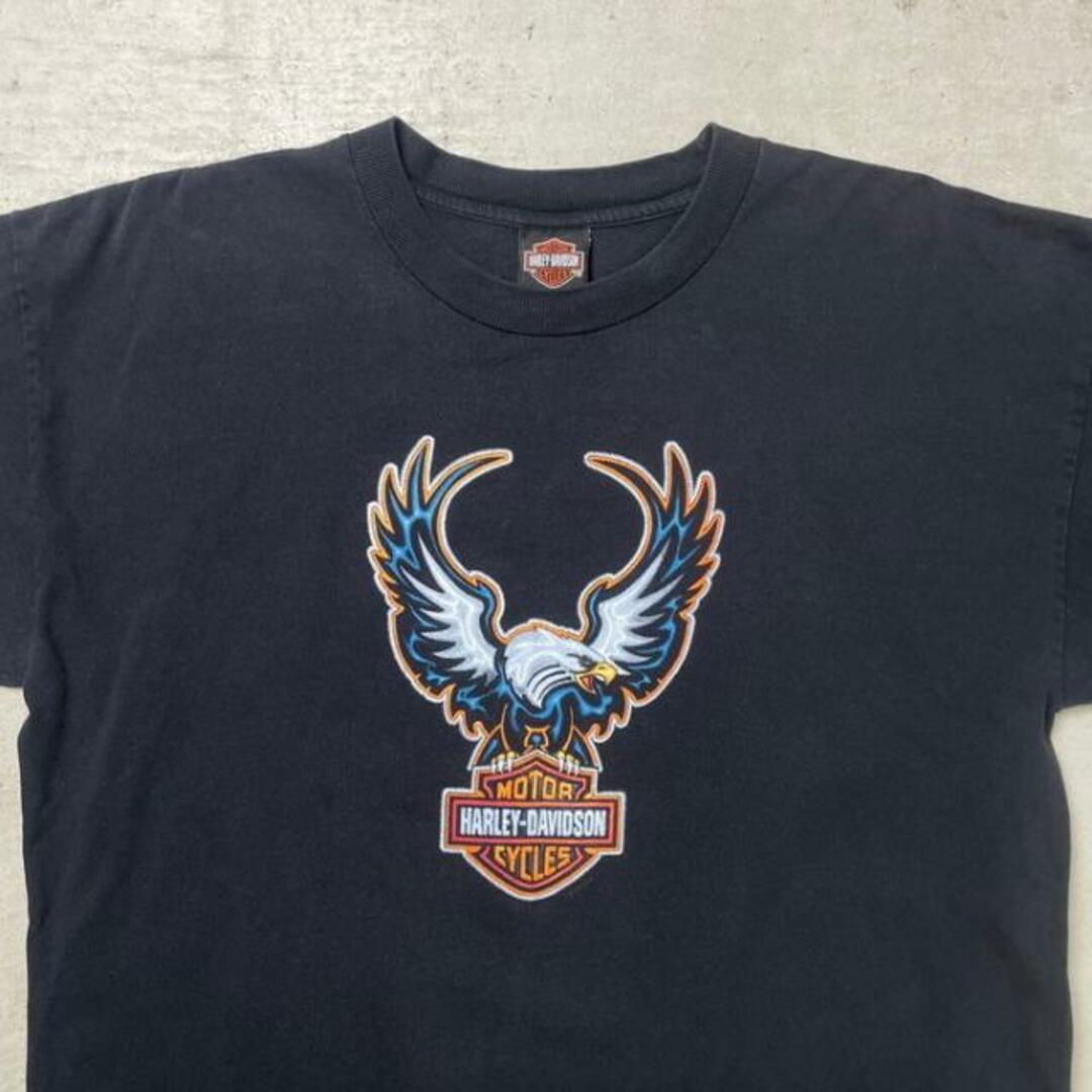 00年代 USA製 Harley-Davidson ハーレーダビッドソン プリントTシャツ メンズXL メンズのトップス(Tシャツ/カットソー(半袖/袖なし))の商品写真