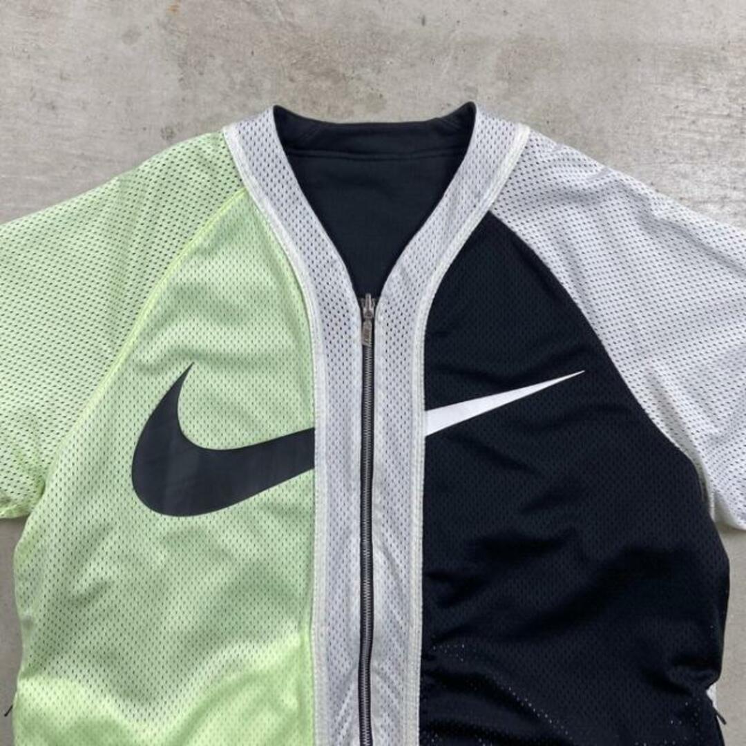 NIKE(ナイキ)のNIKE ナイキ リバーシブル ベースボールシャツ スウェットシャツ メンズL メンズのトップス(スウェット)の商品写真