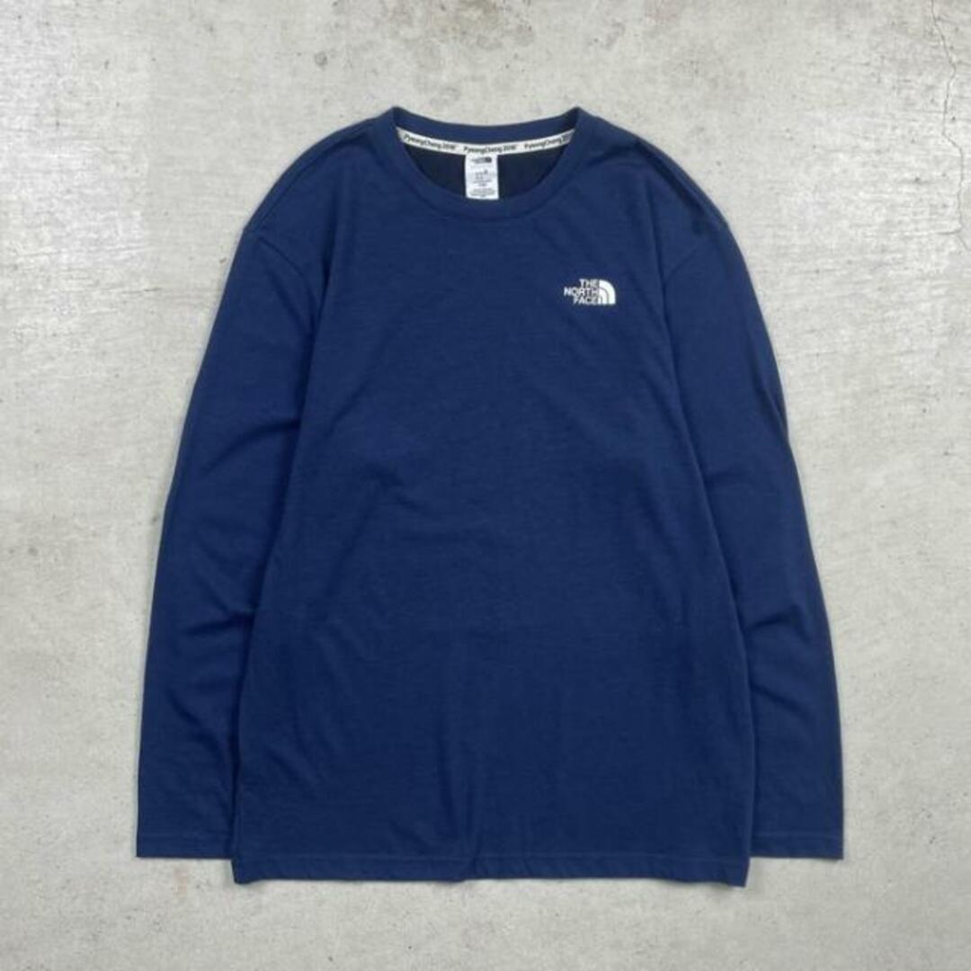 THE NORTH FACE(ザノースフェイス)の00年代 THE NORTH FACE ノースフェイス ロングTシャツ ロンT オリンピック メンズXL メンズのトップス(Tシャツ/カットソー(七分/長袖))の商品写真