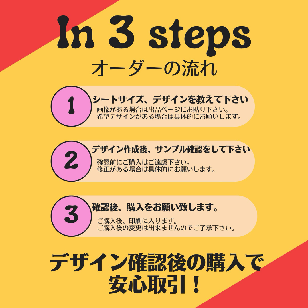 オーダータトゥーシール作成　ライブ、イベント、小物などに　強粘着で汗に強いタイプ ハンドメイドのファッション小物(その他)の商品写真