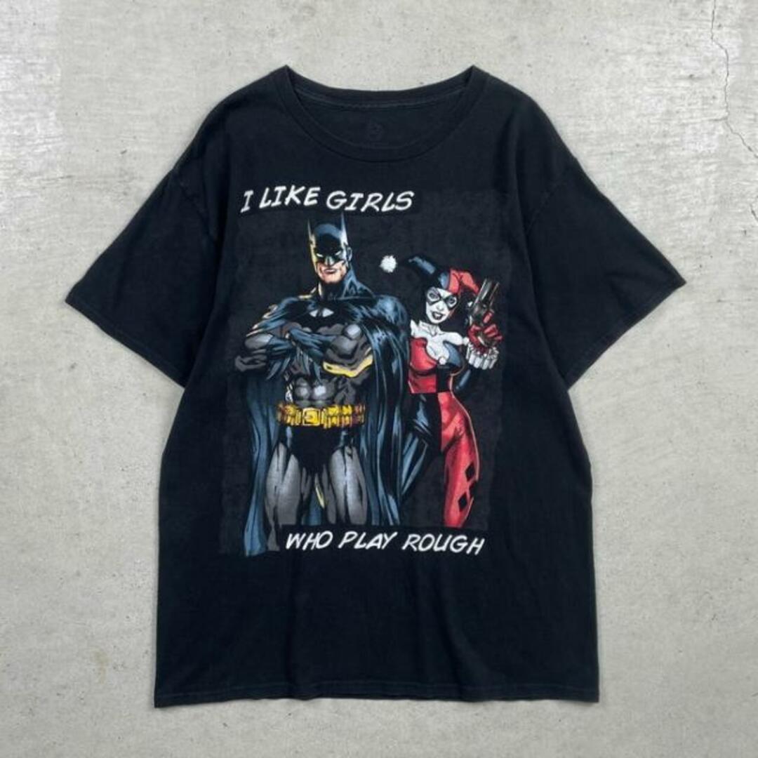 BATMAN Harley Quinn バットマン ハーレークイン DC COMICS アメコミ プリントTシャツ メンズL相当 メンズのトップス(Tシャツ/カットソー(半袖/袖なし))の商品写真