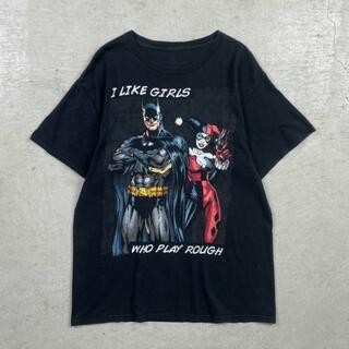 BATMAN Harley Quinn バットマン ハーレークイン DC COMICS アメコミ プリントTシャツ メンズL相当(Tシャツ/カットソー(半袖/袖なし))