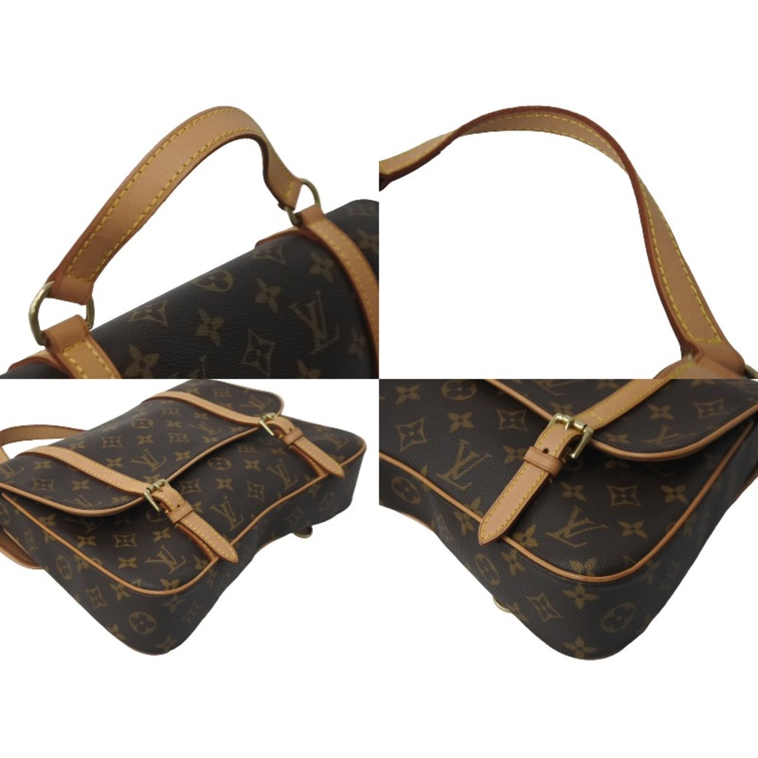 LOUIS VUITTON(ルイヴィトン)の極美品 LOUIS VUITTON ルイヴィトン マレル サックアド ハンドバッグ M51158 モノグラムキャンバス ブラウン ゴールド金具 中古 63703 レディースのバッグ(ハンドバッグ)の商品写真