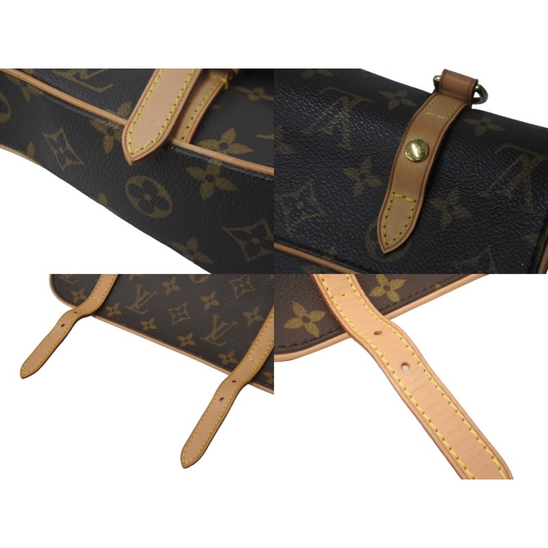 LOUIS VUITTON(ルイヴィトン)の極美品 LOUIS VUITTON ルイヴィトン マレル サックアド ハンドバッグ M51158 モノグラムキャンバス ブラウン ゴールド金具 中古 63703 レディースのバッグ(ハンドバッグ)の商品写真