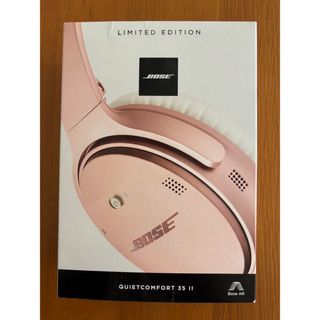 【美品】BOSE ヘッドホン QUIETCOMFORT35 Ⅱ ローズゴールド