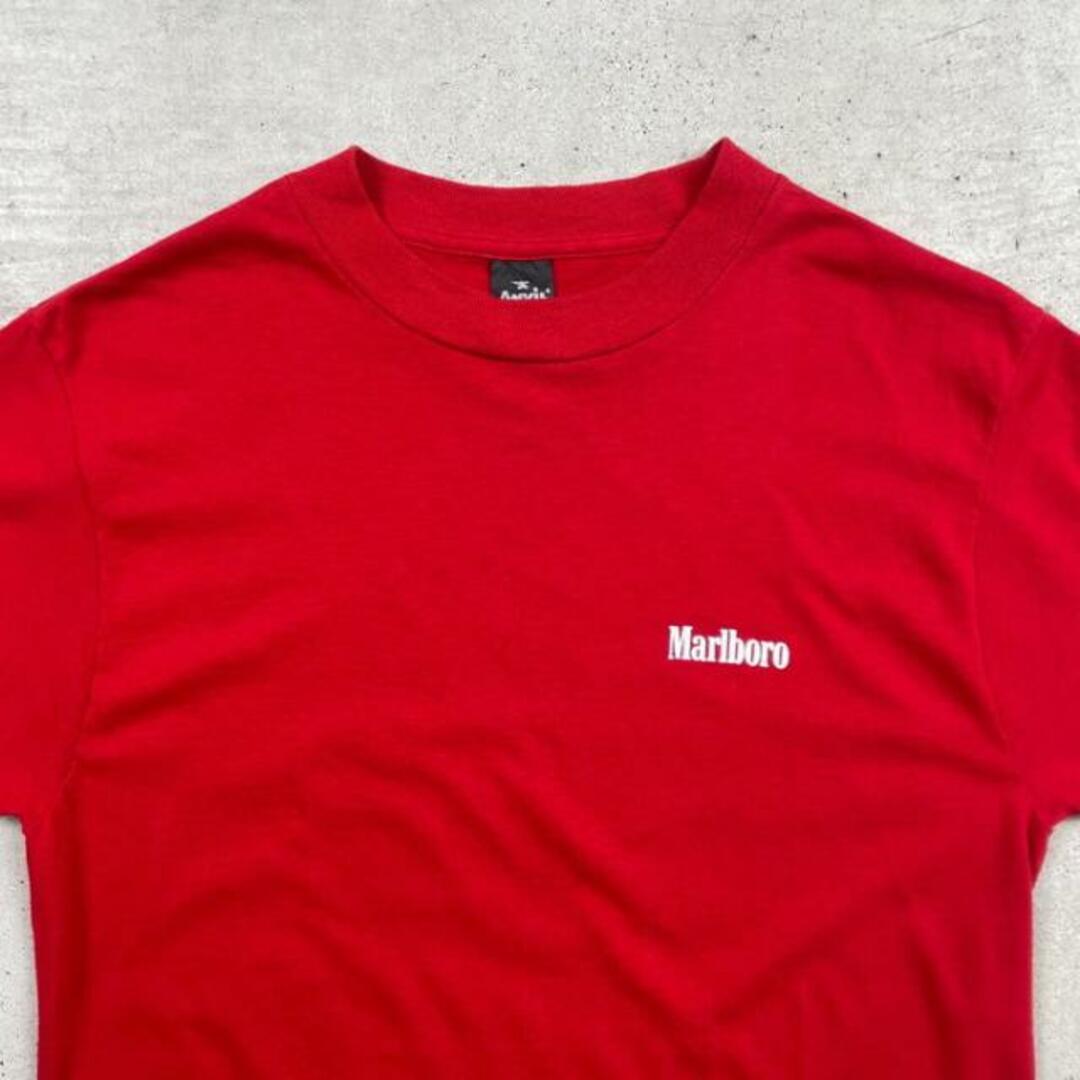 70年代 USA製 Marlboro マルボロ ロゴ プリントTシャツ メンズM相当 メンズのトップス(Tシャツ/カットソー(半袖/袖なし))の商品写真