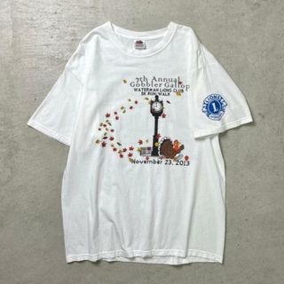 00年代 アドバタイジング プリントTシャツ イベント メンズL(Tシャツ/カットソー(半袖/袖なし))