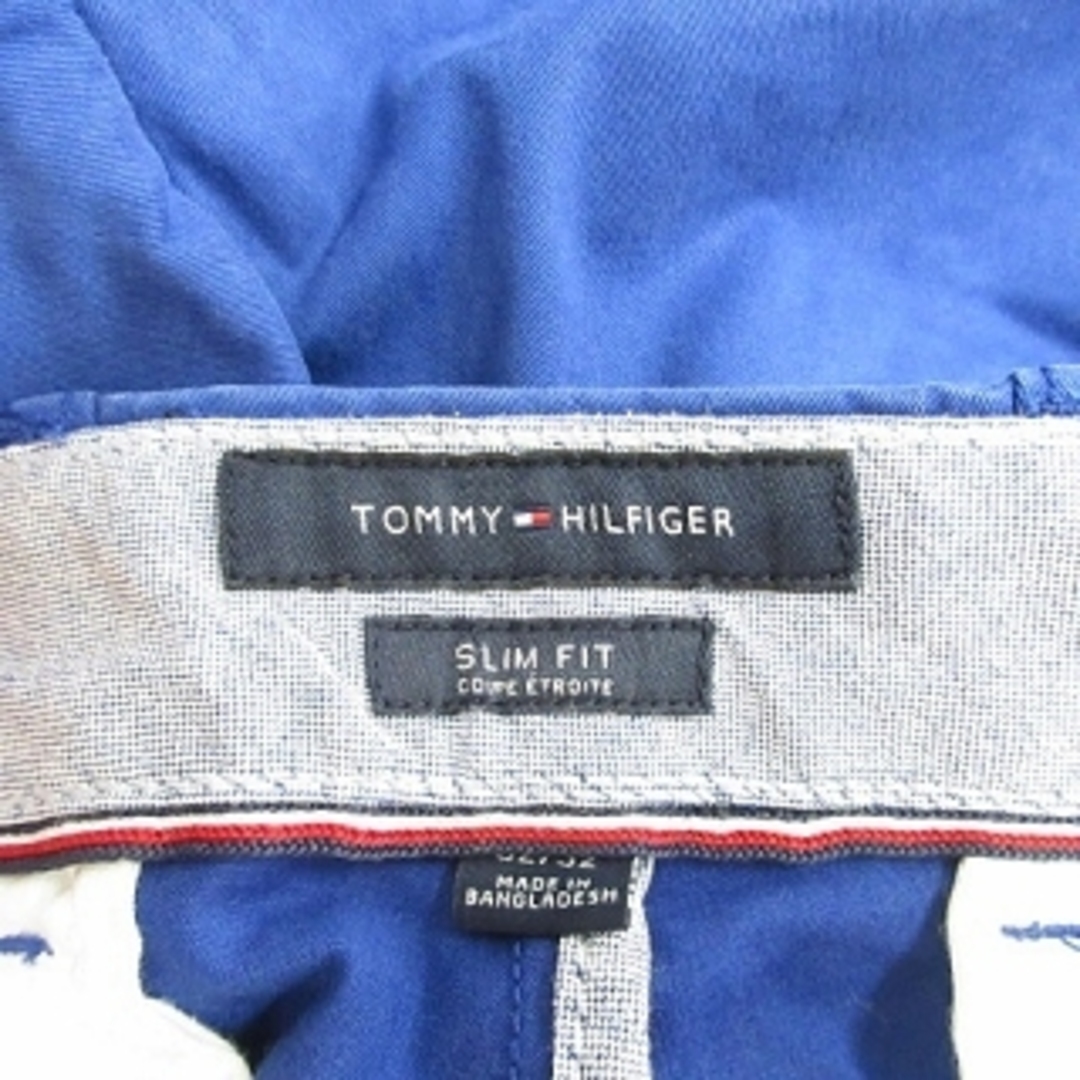 TOMMY HILFIGER(トミーヒルフィガー)のトミーヒルフィガー パンツ ロング スリムフィット ストレッチ ブルー 32 メンズのパンツ(スラックス)の商品写真