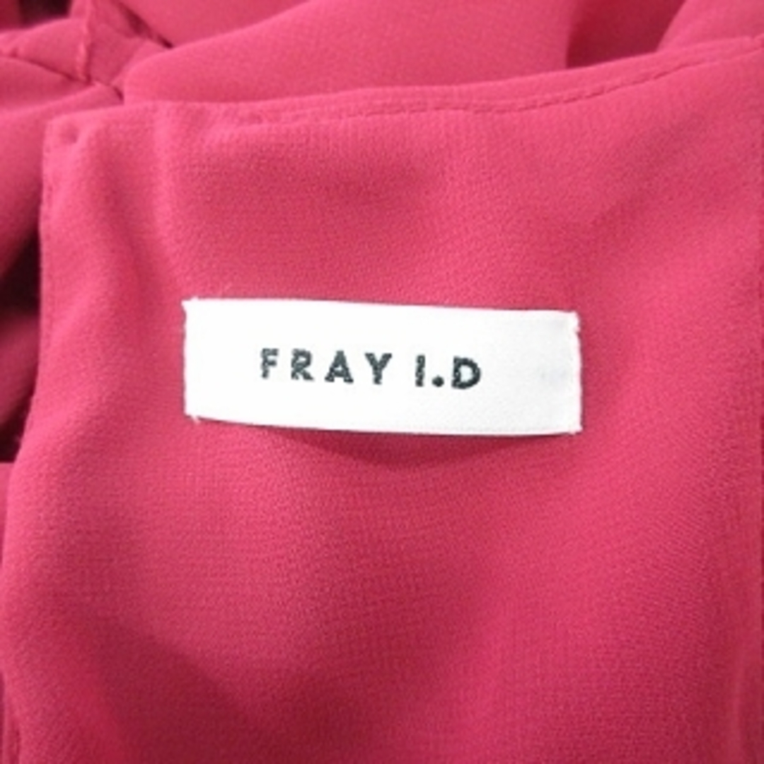 FRAY I.D(フレイアイディー)のフレイアイディー FRAY I.D サロペット プリーツ シフォン ピンク 0 レディースのパンツ(サロペット/オーバーオール)の商品写真