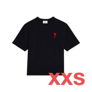 AMI PARIS　アミパリス　Tシャツ　黒　美品(Tシャツ/カットソー(半袖/袖なし))