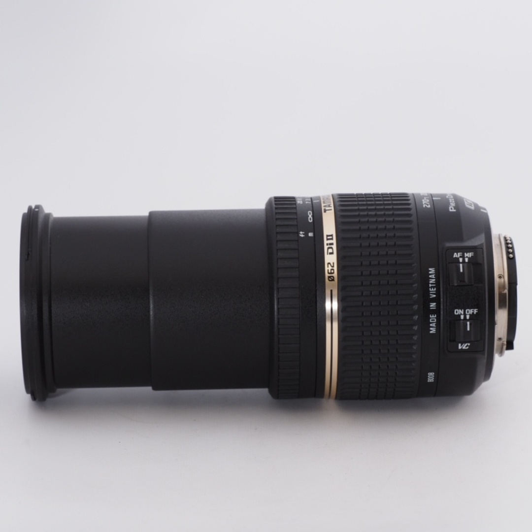 TAMRON(タムロン)のTAMRON タムロン 高倍率ズームレンズ 18-270mm F3.5-6.3 DiII VC PZD ニコン Fマウント APS-C専用 B008N #9766 スマホ/家電/カメラのカメラ(レンズ(ズーム))の商品写真