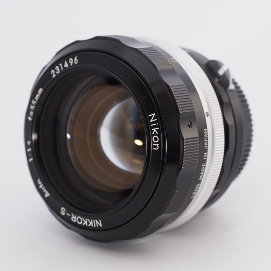 Nikon(ニコン)のNikon ニコン NIKKOR-S Auto 55mm F1.2 非Ai Fマウント #9678 スマホ/家電/カメラのカメラ(レンズ(単焦点))の商品写真