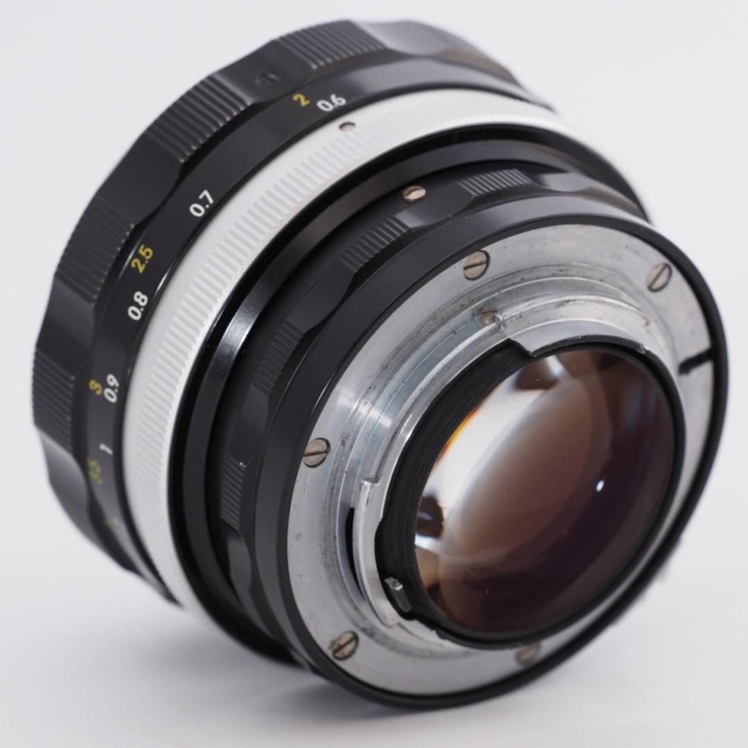 Nikon(ニコン)のNikon ニコン NIKKOR-S Auto 55mm F1.2 非Ai Fマウント #9678 スマホ/家電/カメラのカメラ(レンズ(単焦点))の商品写真