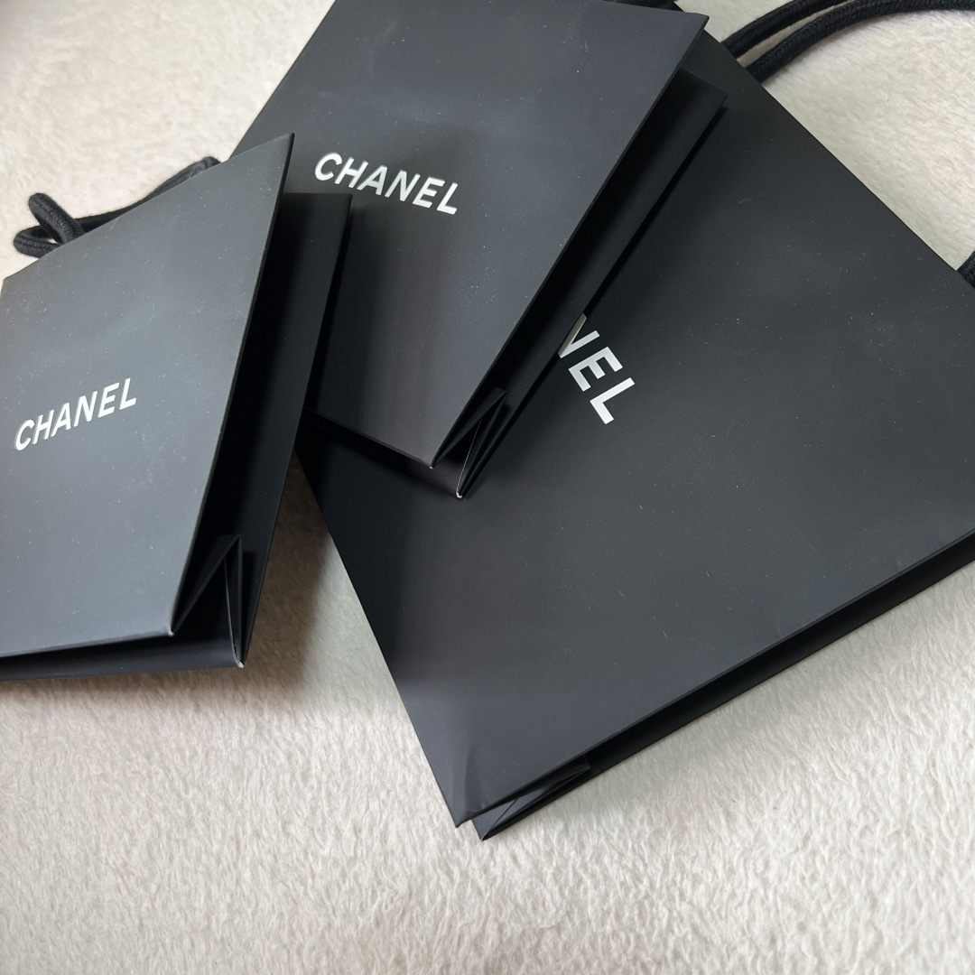 CHANEL(シャネル)のCHANEL シャネル　ショッパー　3枚 レディースのバッグ(ショップ袋)の商品写真