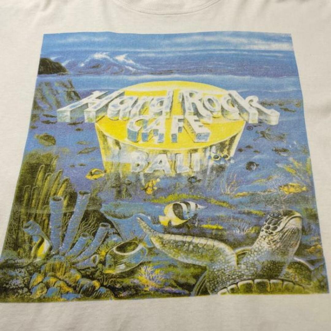 HARD ROCK CAFE BALI ハードロックカフェ プリントTシャツ メンズL相当 メンズのトップス(Tシャツ/カットソー(半袖/袖なし))の商品写真