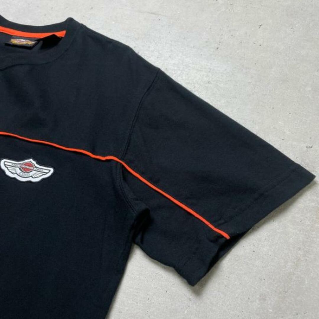 00年代 USA製 Harley-Davidson ハーレーダビッドソン プリントTシャツ 100周年 メンズXL相当 メンズのトップス(Tシャツ/カットソー(半袖/袖なし))の商品写真