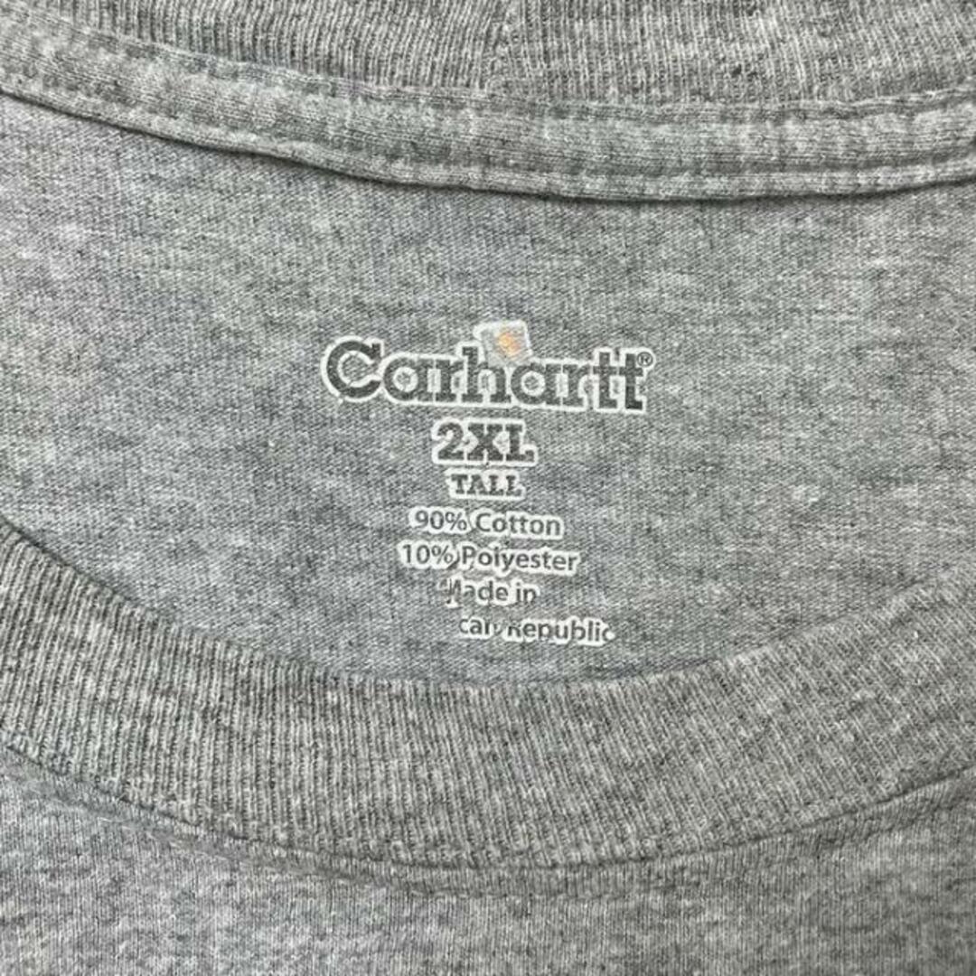 carhartt(カーハート)のCarhartt カーハート ポケットTシャツ ポケT メンズ2XL TALL メンズのトップス(Tシャツ/カットソー(半袖/袖なし))の商品写真